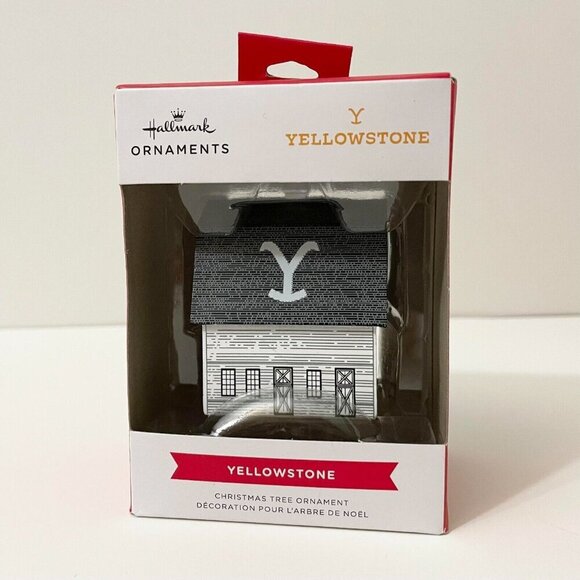 Hallmark TV Series Yellowstone Dutton Ranch Christmas Ornament Damaged Box - Picture 16 of 16